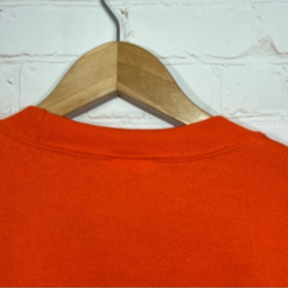 Vintage Soffe Syracuse Sweatshirt Mens Large Orange CUSE Pullover Made In USA - Picture 10 of 10